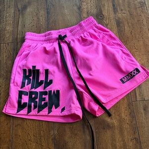 Kill Crew Women's Vibrant Pink Athletic Shorts